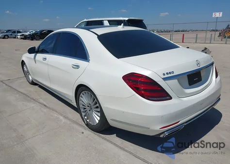 2018 Mercedes-Benz S 560 from USA, damaged, VIN WDDUG8DB1JA369202